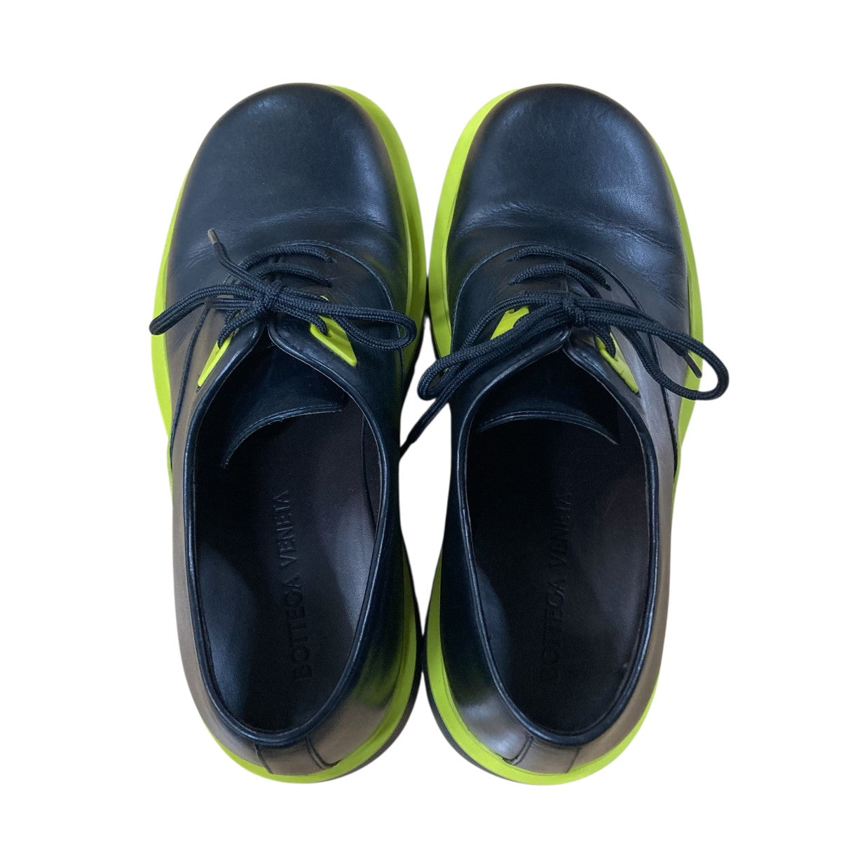 Bottega Veneta Tire レースアップ レザーシューズ ボッテガ BOTTEGA VENETA(ボッテガヴェネタ) タイヤロートップレースアップ