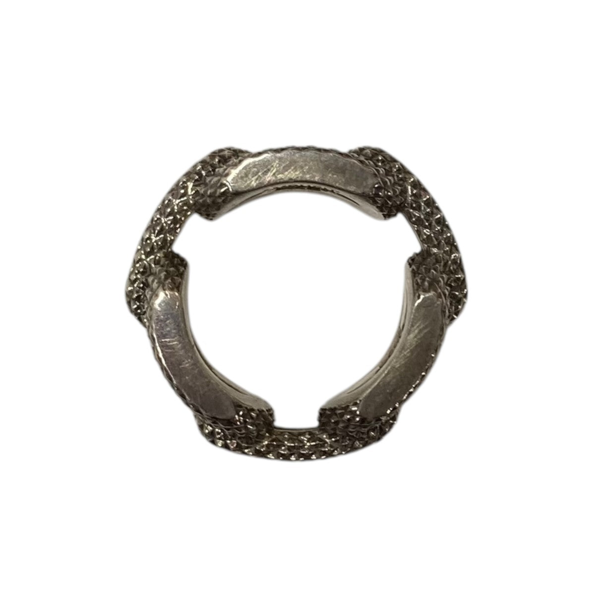 AMBUSH(アンブッシュ) テクスチャーチェーンリング シルバー サイズ 14