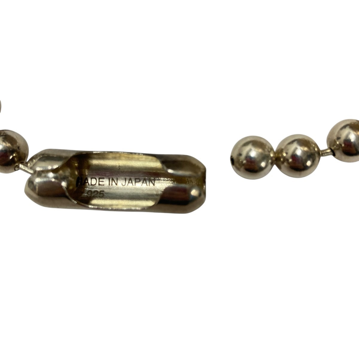 ポールチェーンネックレス