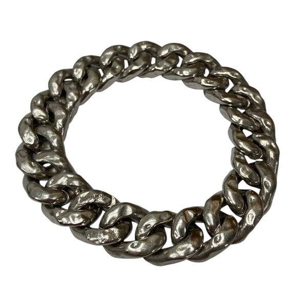 美品★AMBUSH⬛︎アンブッシュ⬛︎チェーンブレスレット⬛︎トラッドロゴ⬛︎シルバー AMBUSH（アンブッシュ）の「ROLLIE CHAIN BRACELET（ブレスレット