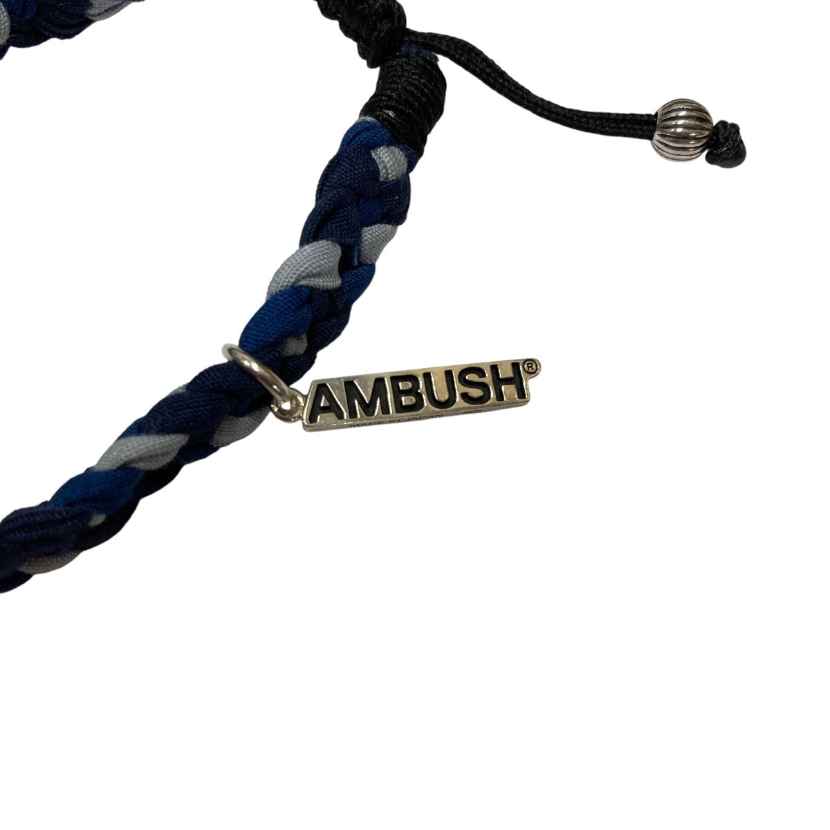 ロゴプレートミサンガブレスレット