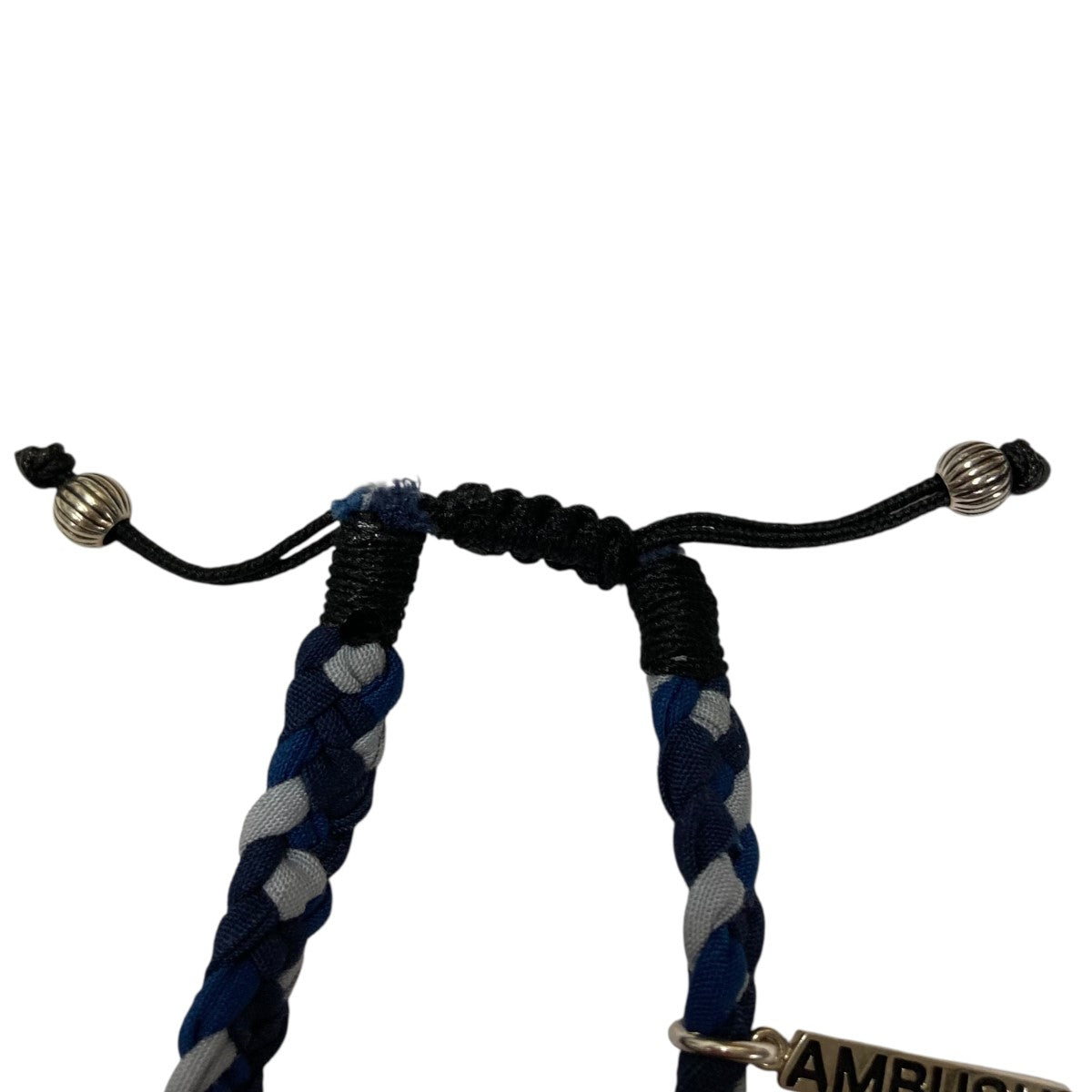 ロゴプレートミサンガブレスレット