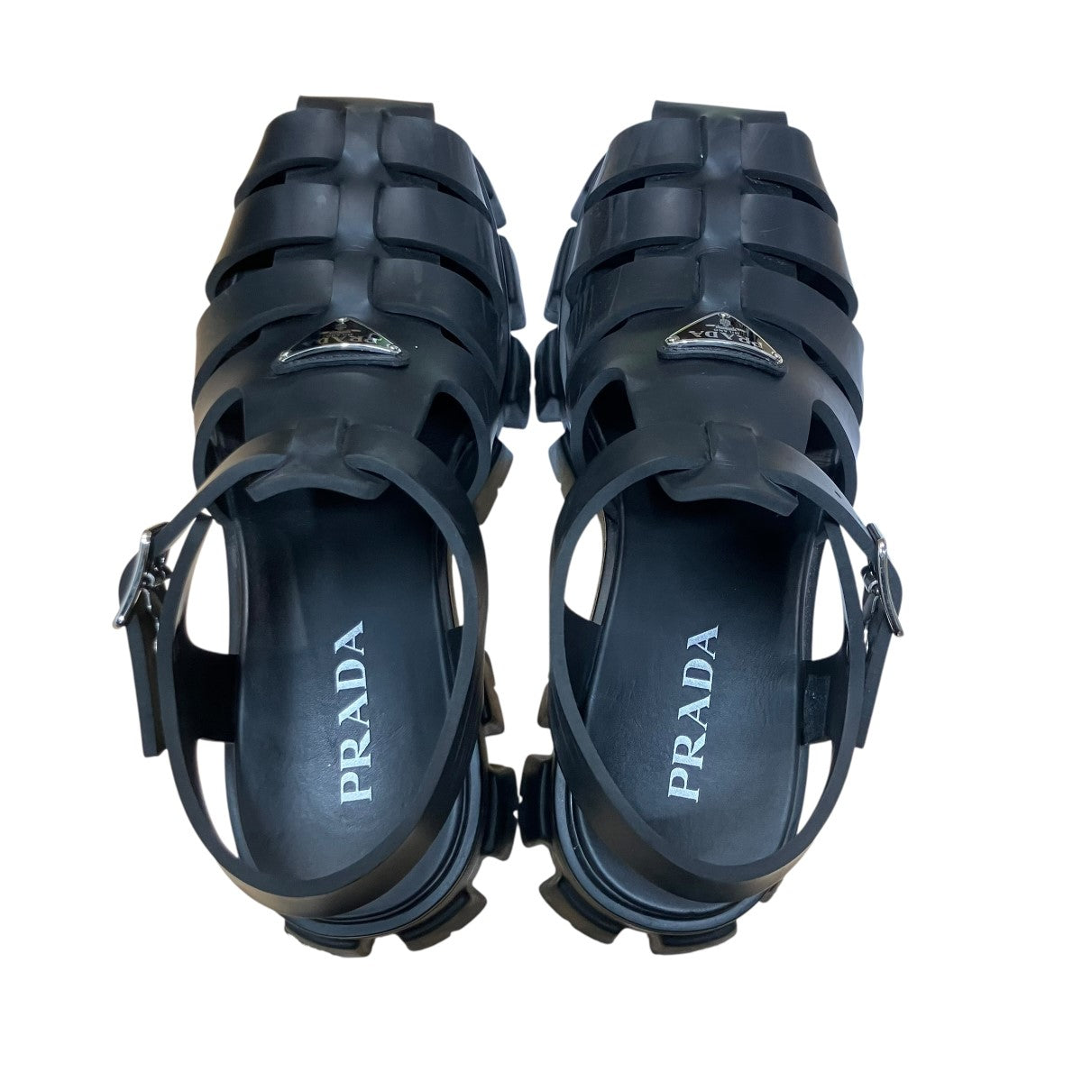 PRADA ラバーモノリスグルカサンダル 古着・中古-6枚目のアイテム画像
