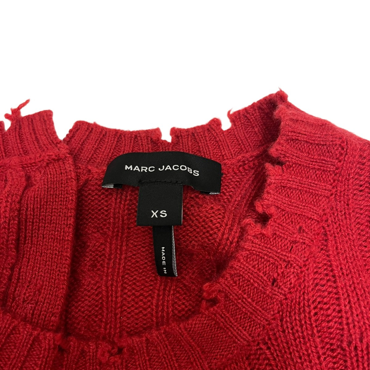 MARC JACOBS 2WAYダメージニット2FARTP018K18 古着・中古-5枚目のアイテム画像