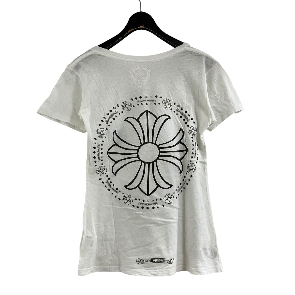 CHROME HEARTS VネックTシャツ 古着・中古-3枚目のアイテム画像
