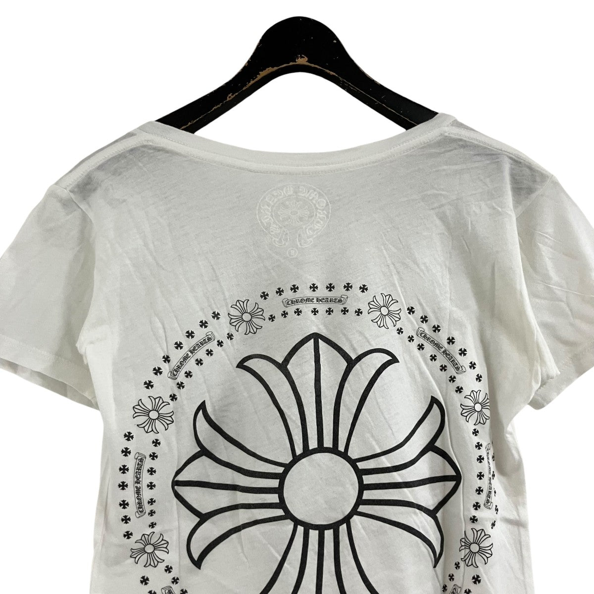 CHROME HEARTS VネックTシャツ 古着・中古-4枚目のアイテム画像