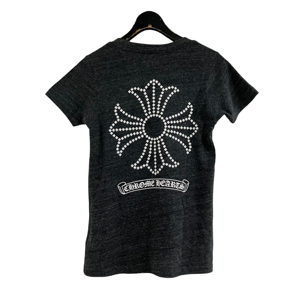 CHROME HEARTS CHプラスロゴVネックTシャツ 古着・中古-3枚目のアイテム画像