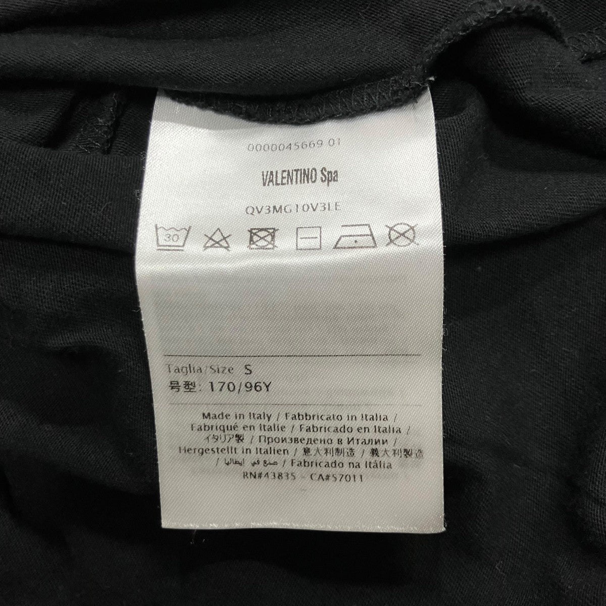 VALENTINO ロゴプリントTシャツQV3MG10V3LE 古着・中古-6枚目のアイテム画像