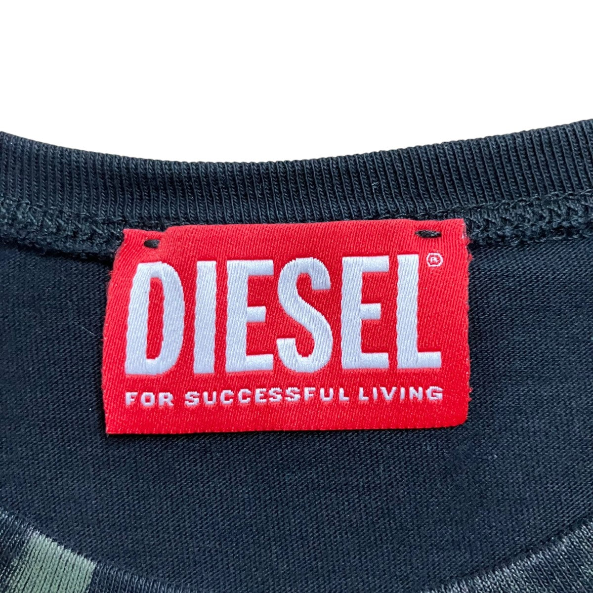 DIESEL カモフラージュ半袖Tシャツ 古着・中古-5枚目のアイテム画像
