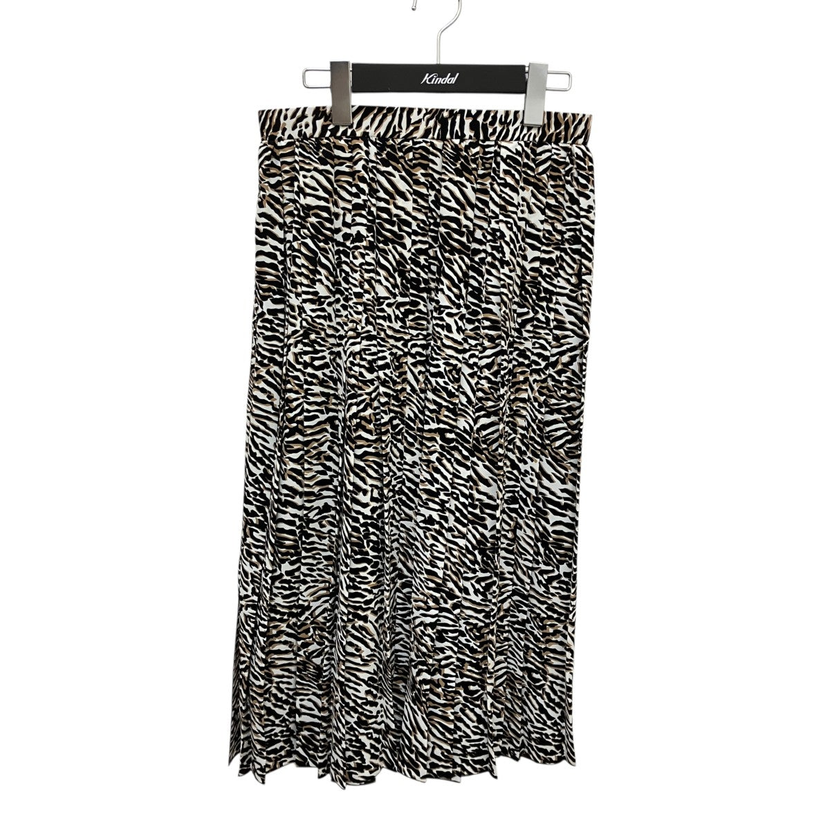 6(ROKU) BEAUTY＆YOUTH ZEBRA PRINT PLEATED SKIRTゼブラプリントプリーツスカート8624-299-0062 古着・中古-1枚目のアイテム画像