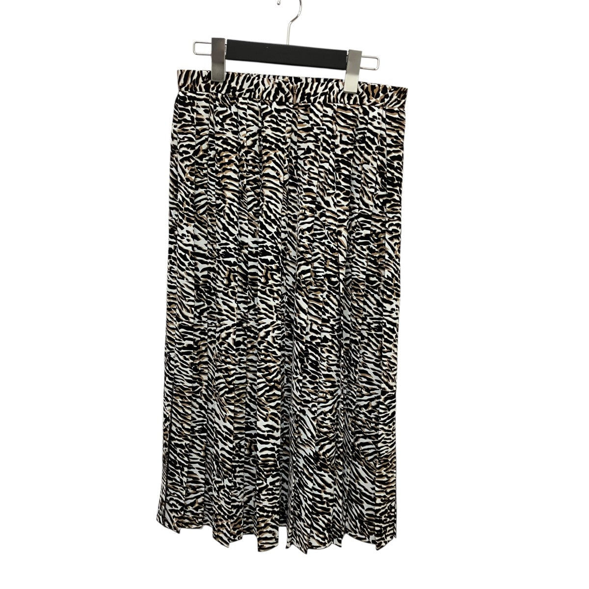 6(ROKU) BEAUTY＆YOUTH ZEBRA PRINT PLEATED SKIRTゼブラプリントプリーツスカート8624-299-0062 古着・中古-2枚目のアイテム画像