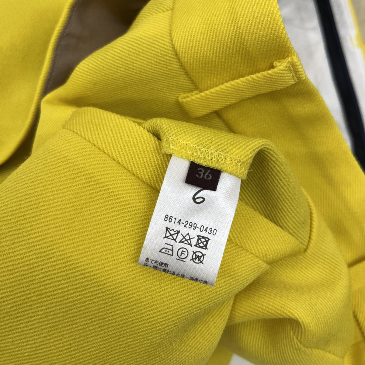 6(ROKU) BEAUTY＆YOUTH スラックスパンツ8614-299-0430 KARSEY PANTS OSAKA 古着・中古-6枚目のアイテム画像