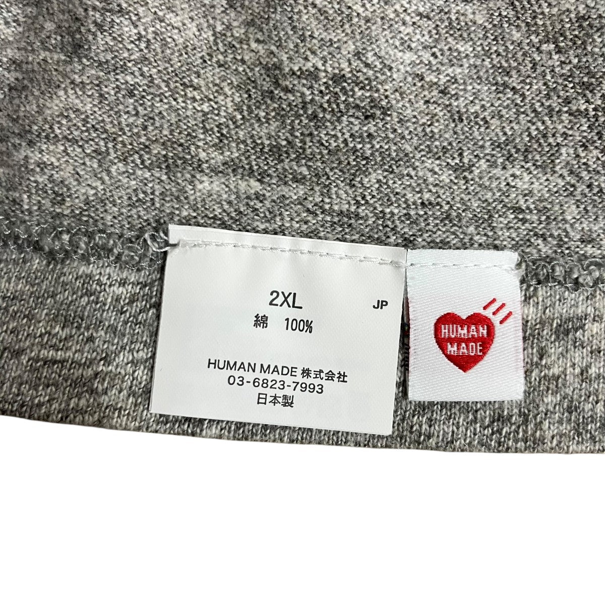 HUMAN MADE ハートバッジポケット半袖Tシャツ 古着・中古-6枚目のアイテム画像