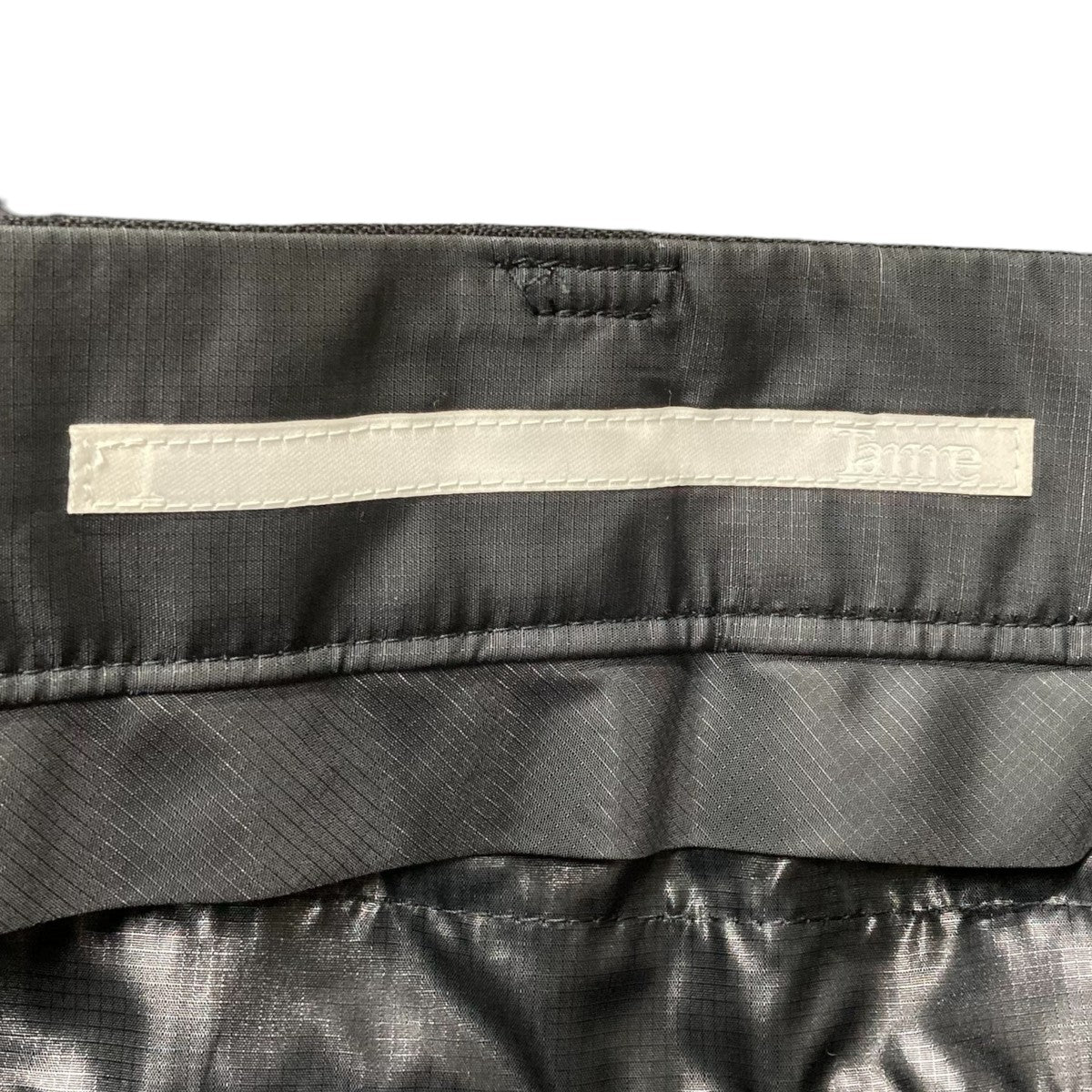 Tamme(タム) 25AWゲイターダブルスラックス25A0261 25A0261 ブラック