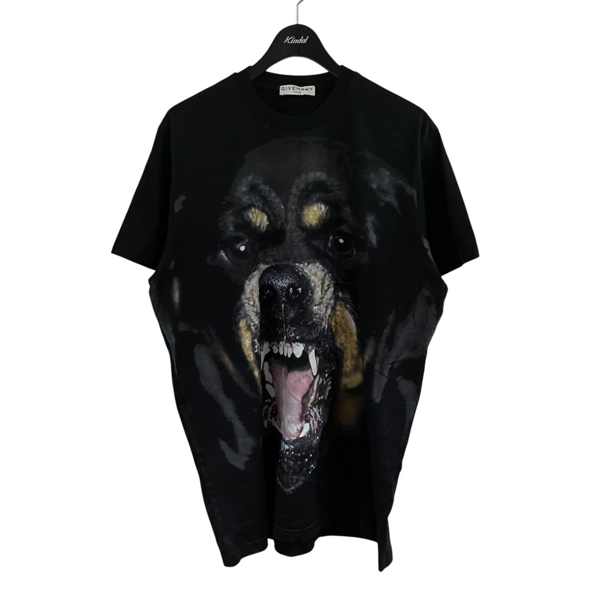 GIVENCHY ロットワイラー プリントTシャツ 古着・中古-1枚目のアイテム画像