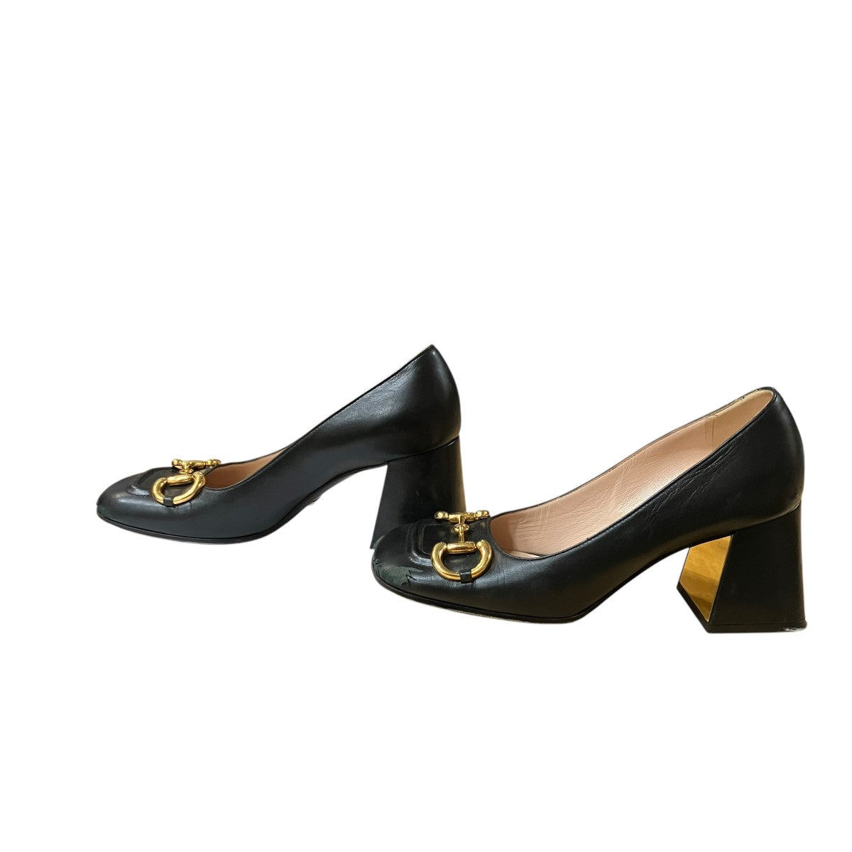 GUCCI ビットヒールパンプス 古着・中古-3枚目のアイテム画像
