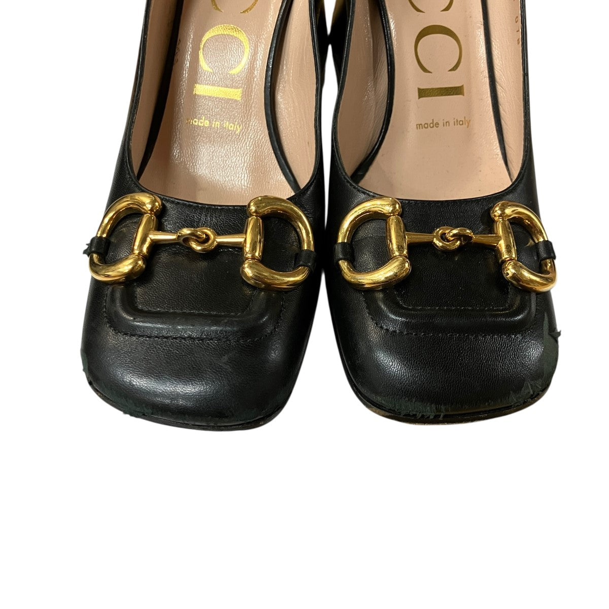 GUCCI ビットヒールパンプス 古着・中古-8枚目のアイテム画像