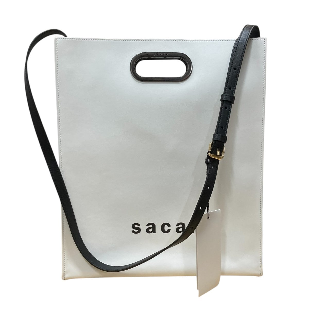 sacai(サカイ) レザーバッグS065-01 S065-01 ホワイト｜【公式