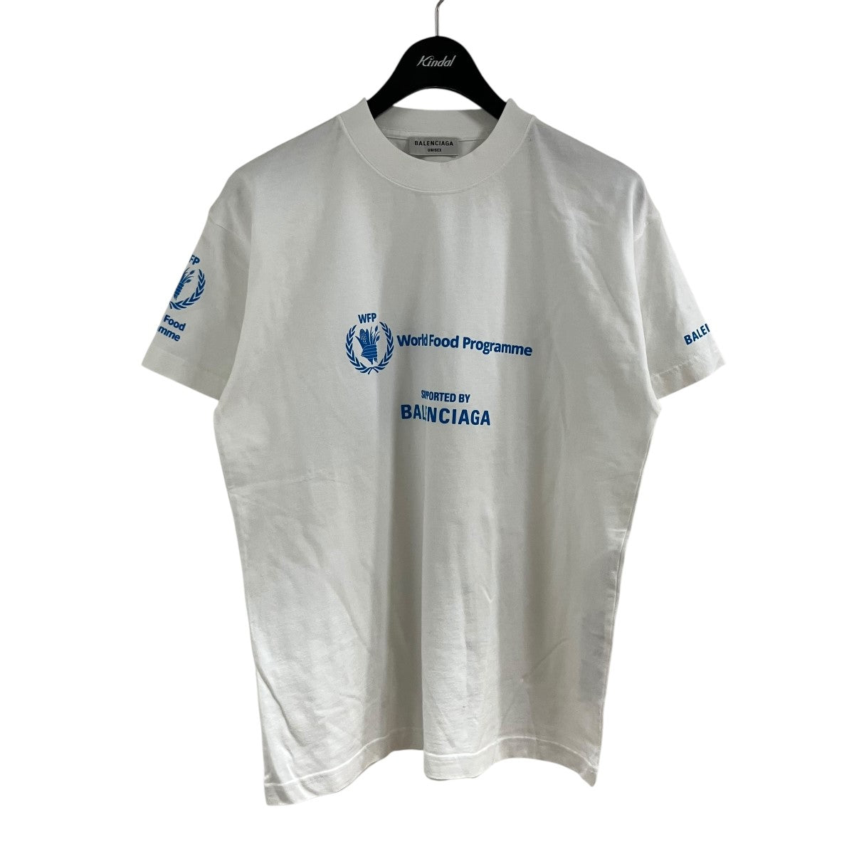 BALENCIAGA ロゴプリントTシャツ 古着・中古-1枚目のアイテム画像