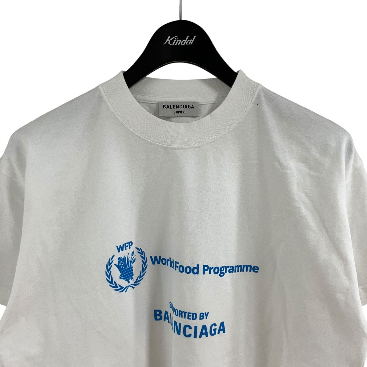 BALENCIAGA ロゴプリントTシャツ 古着・中古-2枚目のアイテム画像