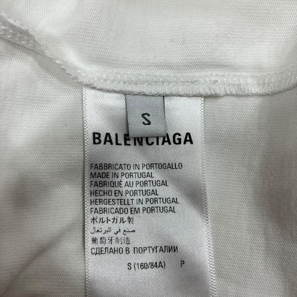 BALENCIAGA ロゴプリントTシャツ 古着・中古-6枚目のアイテム画像