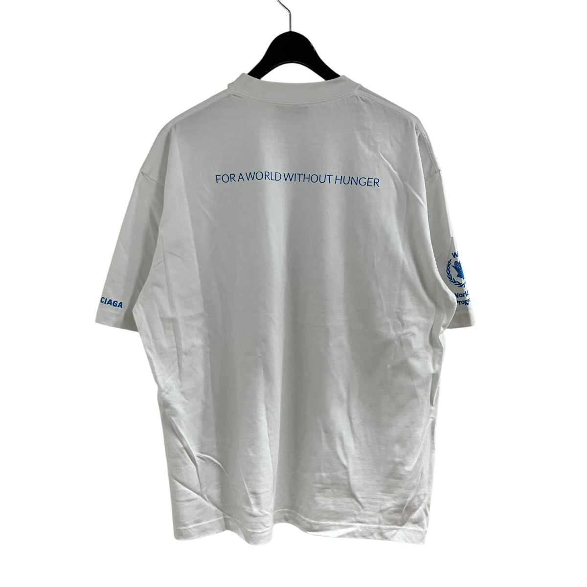 BALENCIAGA ラージフィットロゴプリントTシャツ 古着・中古-3枚目のアイテム画像