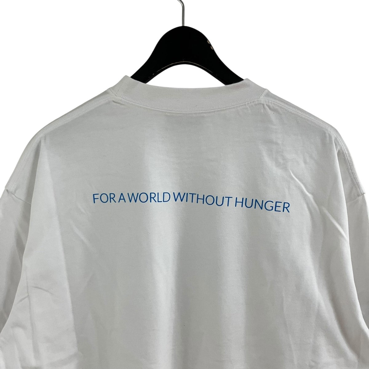 BALENCIAGA ラージフィットロゴプリントTシャツ 古着・中古-4枚目のアイテム画像