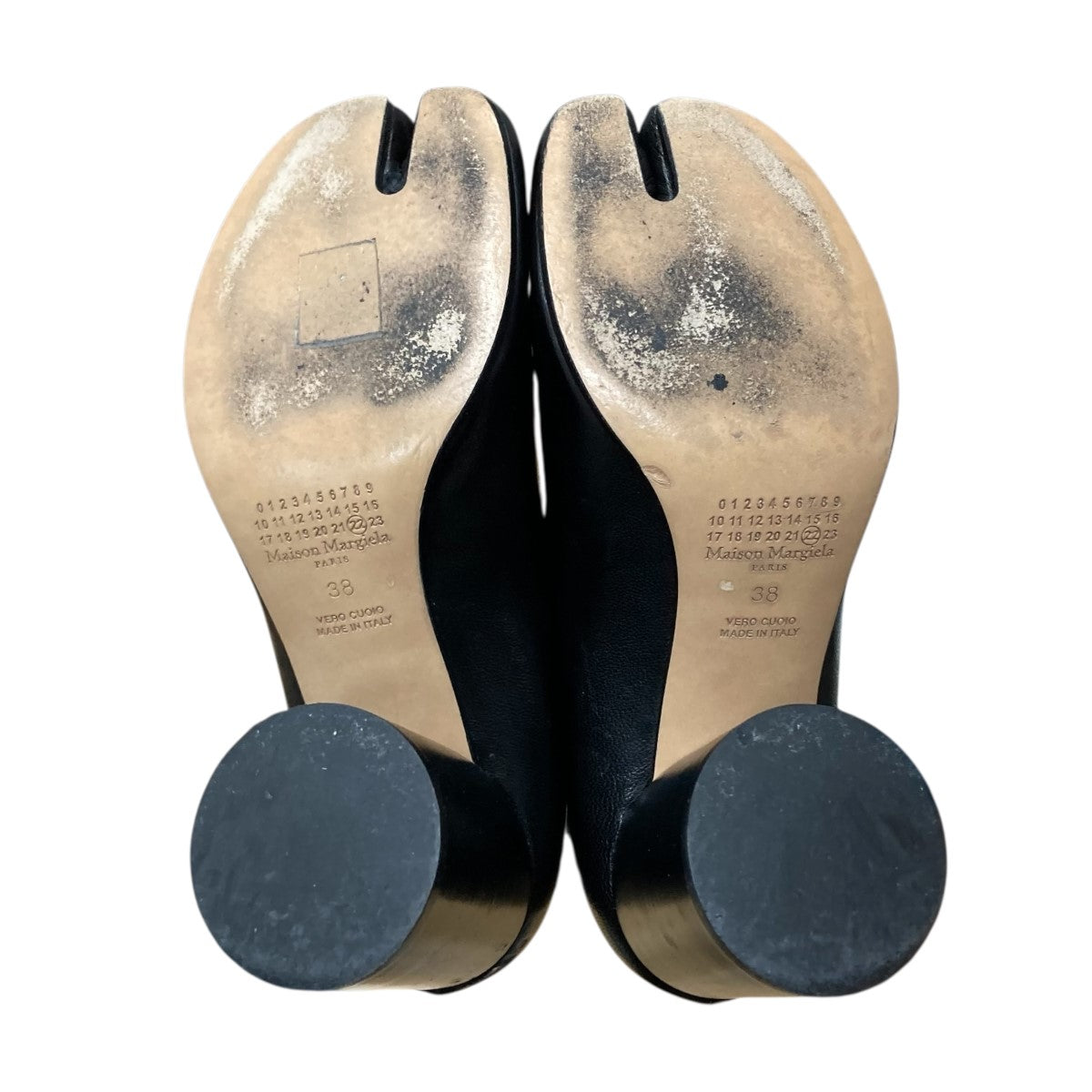 Maison Margiela(メゾンマルジェラ) 足袋ヒールパンプス ブラック