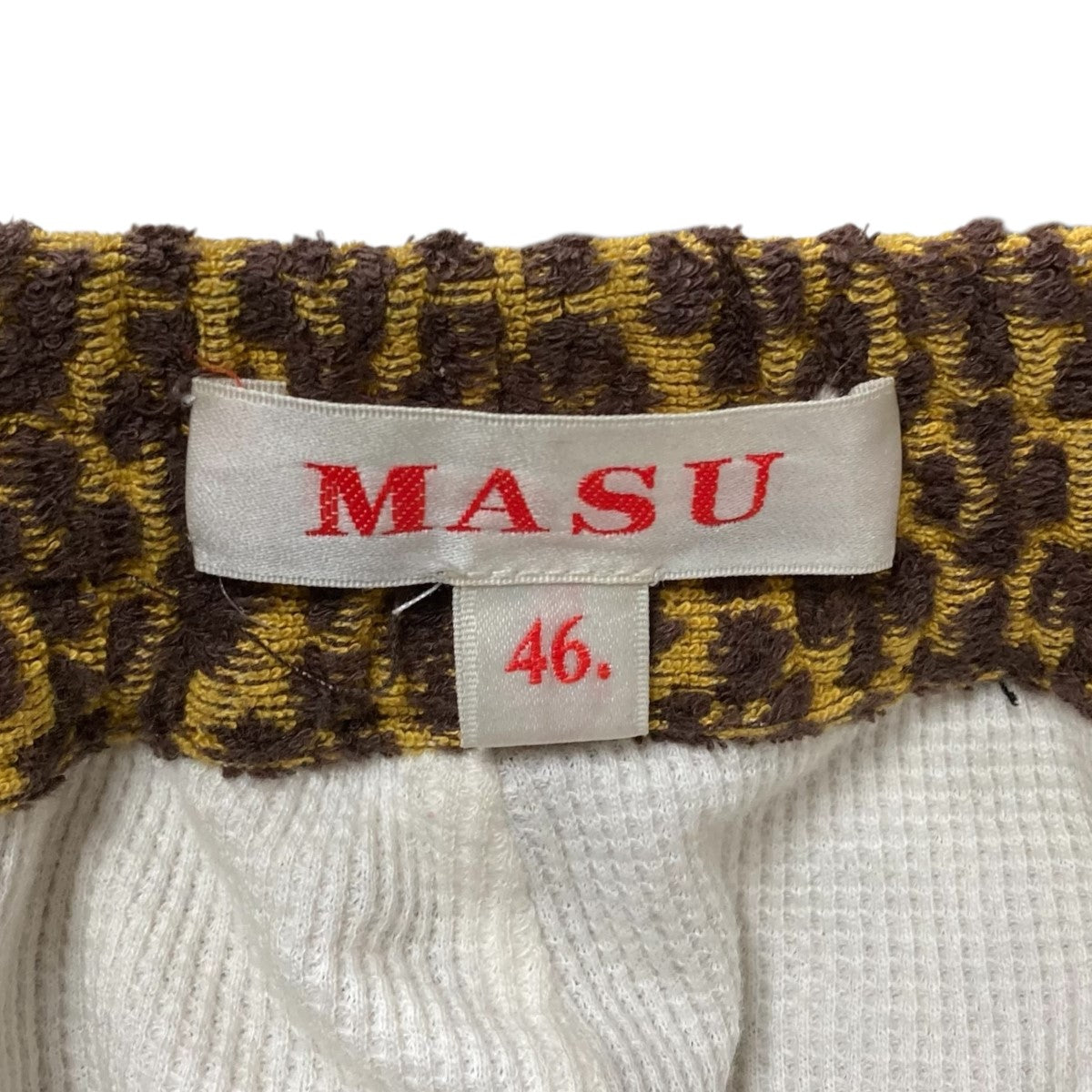 22AWCLOVER PILE FLARE PANTSクローバー柄トラックパンツMVFW-PT1022