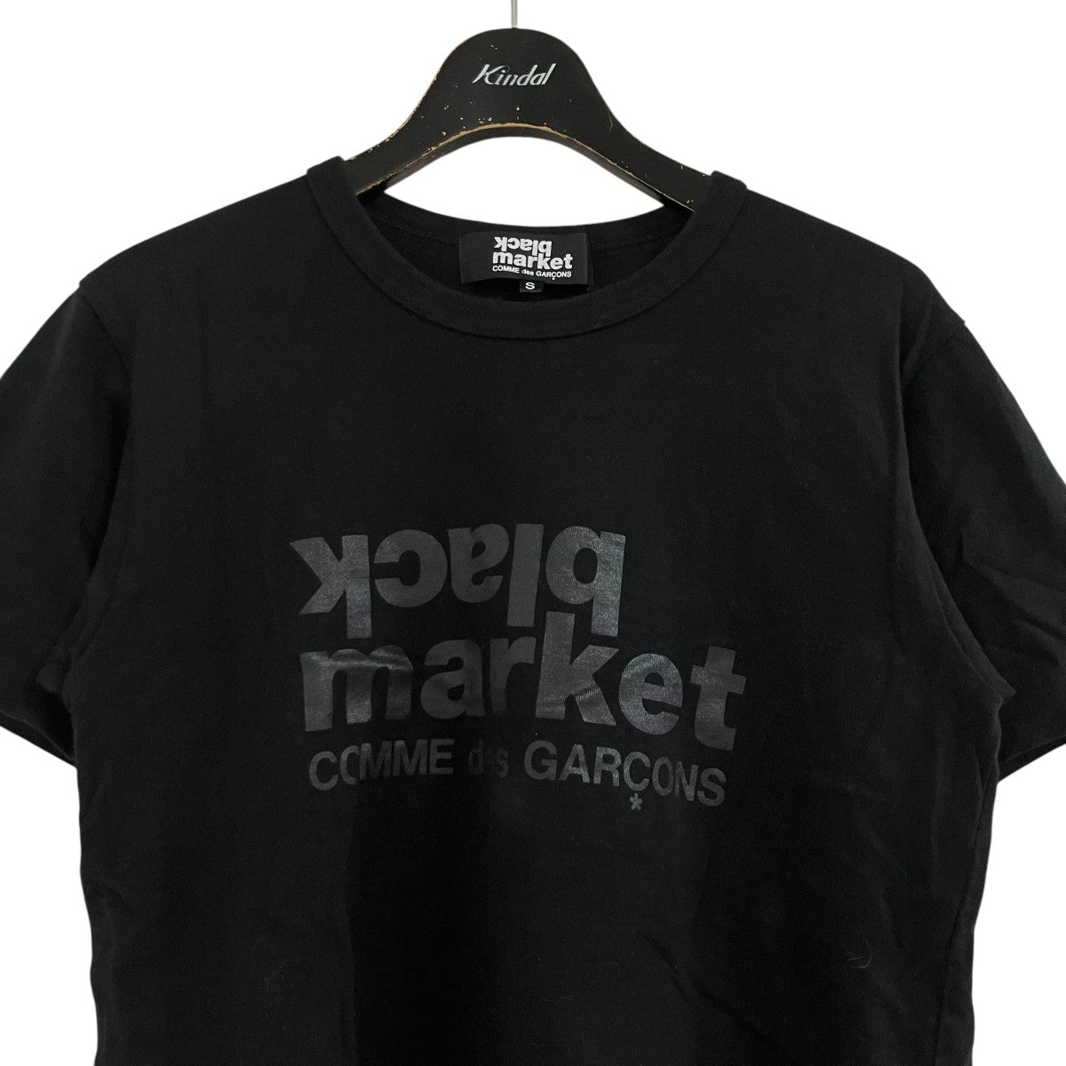 コムデギャルソン 黒 Tシャツ ウールシャツ 路面店限定 ウール ブラック S COMME des GARCONS(コムデギャルソン) 半袖Tシャツ OD-T002 ブラック