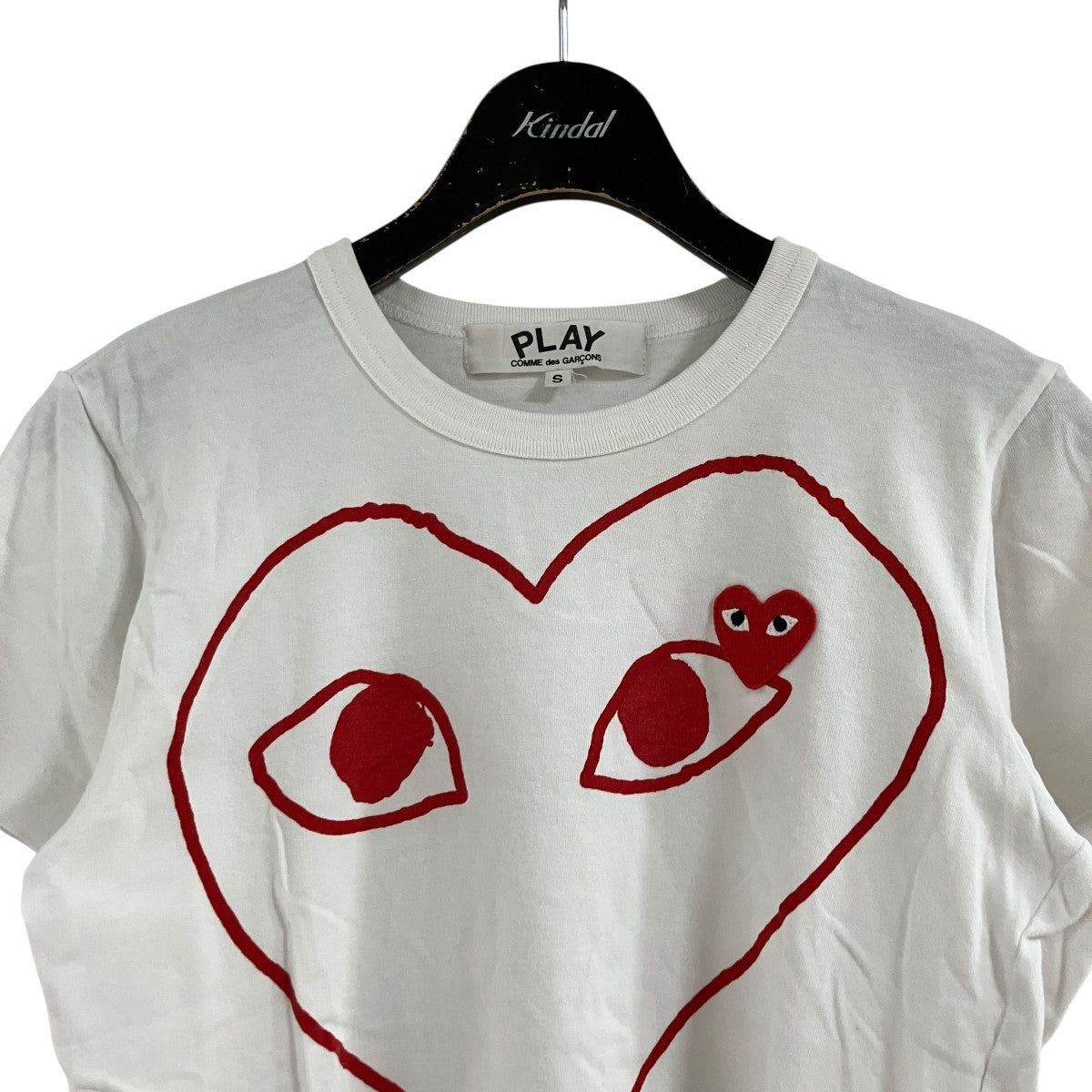 PLAY COMME des GARCONS(プレイコムデギャルソン) ハートロゴ半袖T