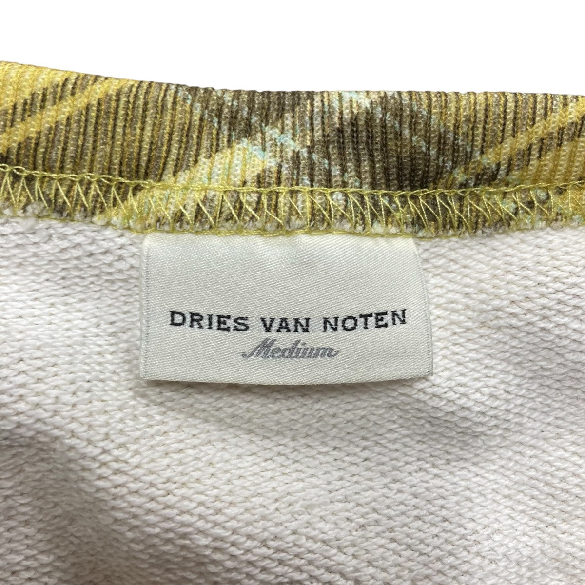 DRIES VAN NOTEN(ドリスヴァンノッテン) チェック柄スウェット