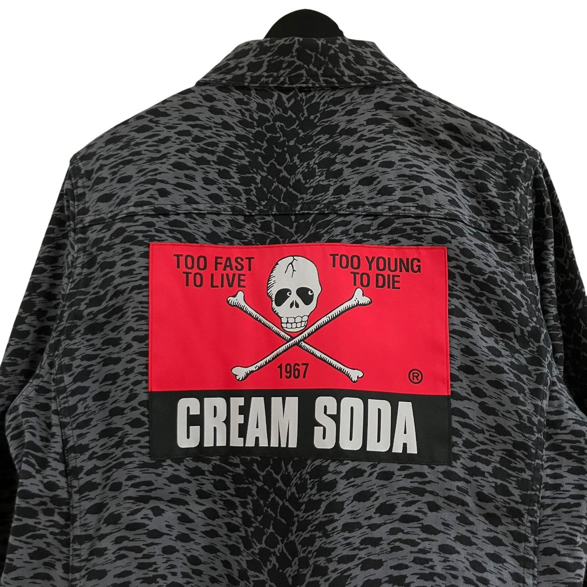 UNDERCOVER×CREAM SODA デニムジャケット 古着・中古-4枚目のアイテム画像