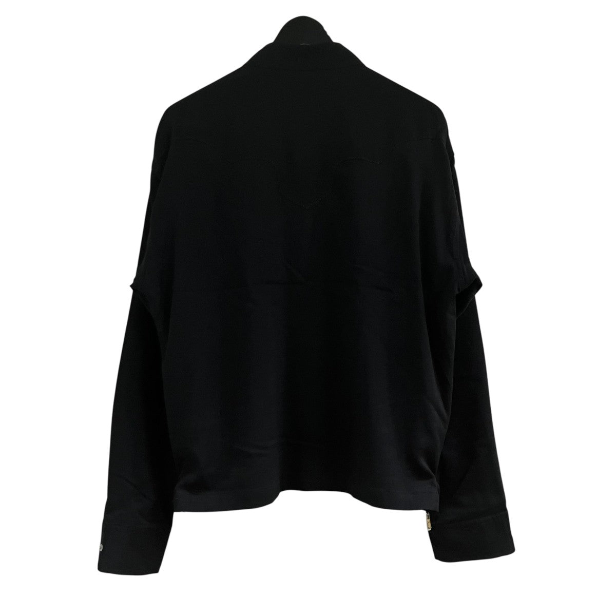 美品 toga virilis スタッズ ブルゾン ジャケット ブラック 46 TOGA VIRILIS(トーガヴィリリース) スタッズ ウエスタン ジャケット
