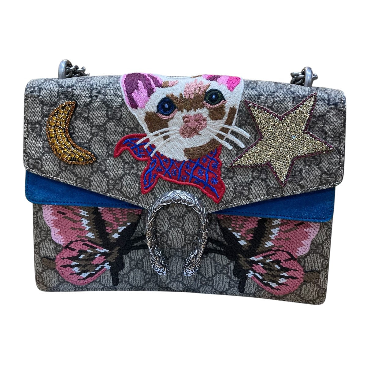 GUCCI(グッチ) ディオニソス キャットGG チェーンショルダーバッグ