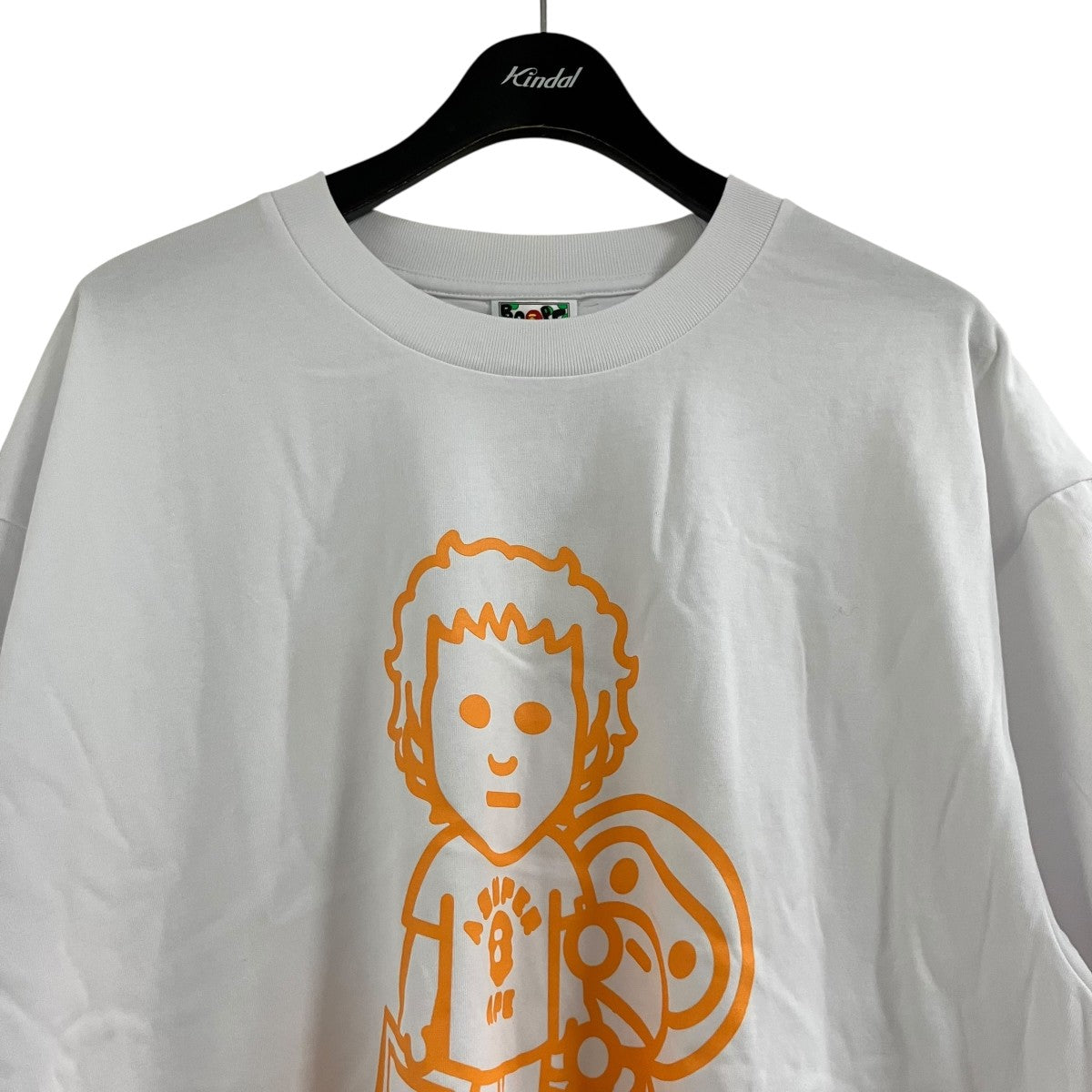 A BATHING APE×KIDSUPER 半袖Tシャツ 001TEL231926C ホワイト サイズ