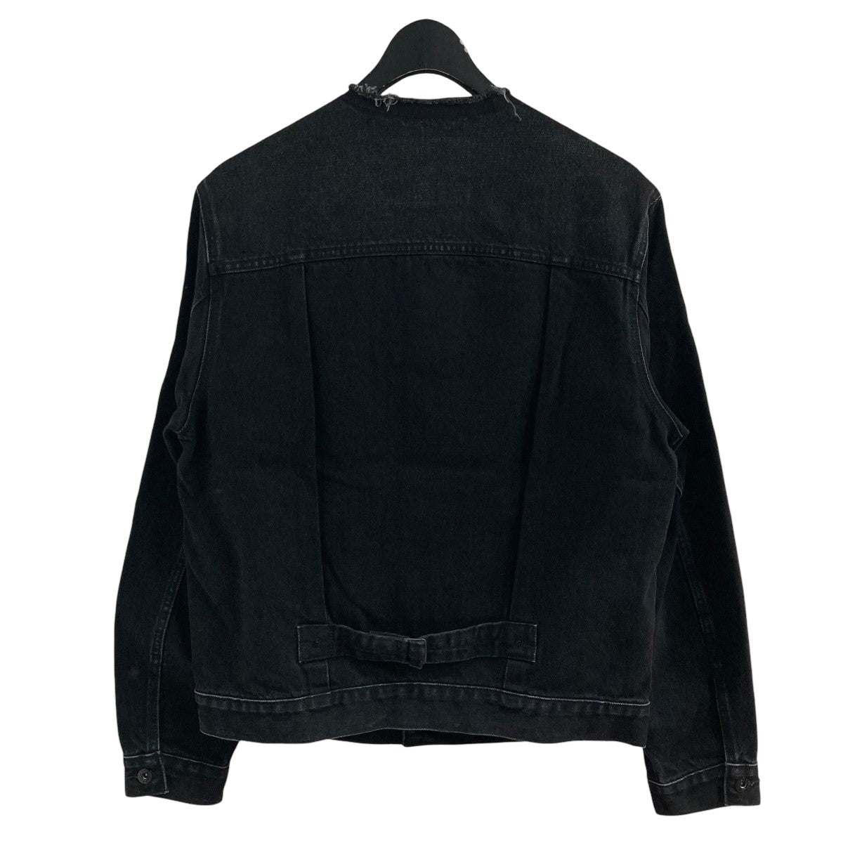 TYPE-1 デニムノーカラージャケット