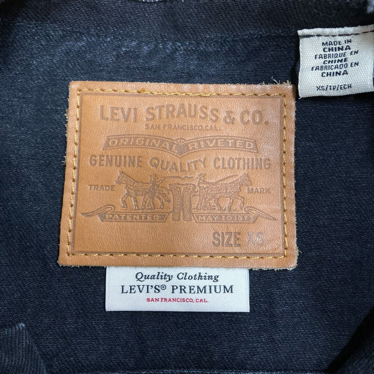 TYPE-1 デニムノーカラージャケット