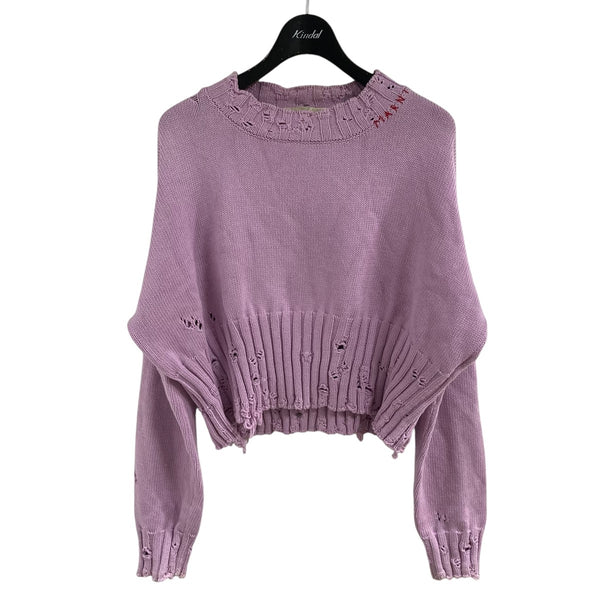 MARNI(マルニ) ステッチニットセーター GCMD0276A1 ピンク サイズ 38