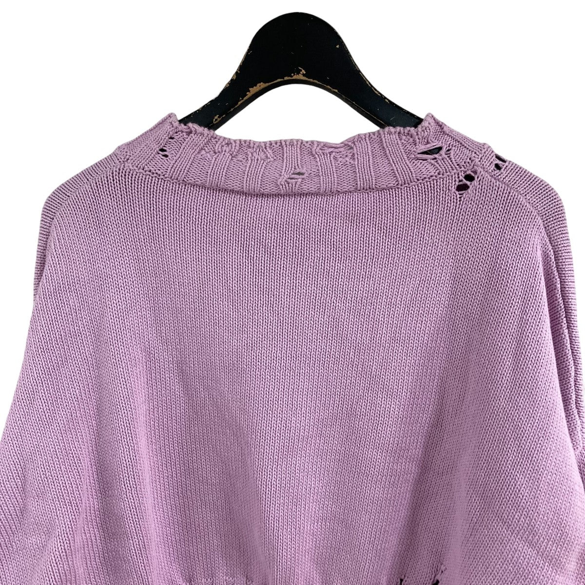 ステッチニットセーター