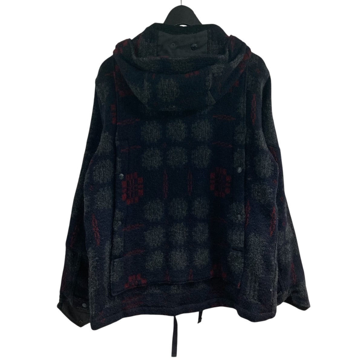 ウールフードジャケット