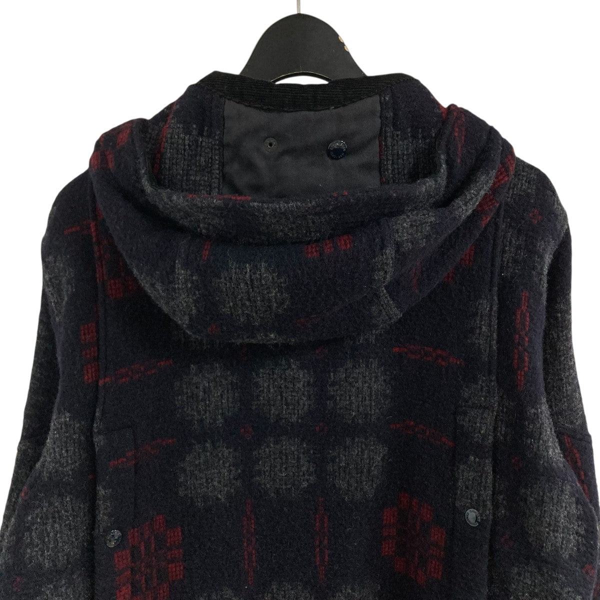 ウールフードジャケット