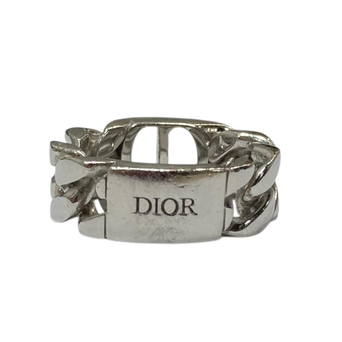 DIOR(ディオール) CDアイコンチェーンリング シルバー サイズ 19.5号