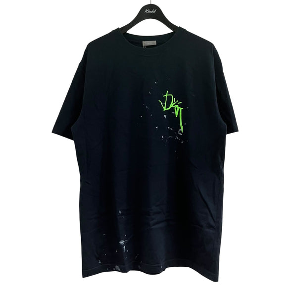 【値下げ】DIOR 半袖Tシャツ Sサイズ DIOR(ディオール) 半袖Tシャツ 283J685B0554 ネイビー サイズ L