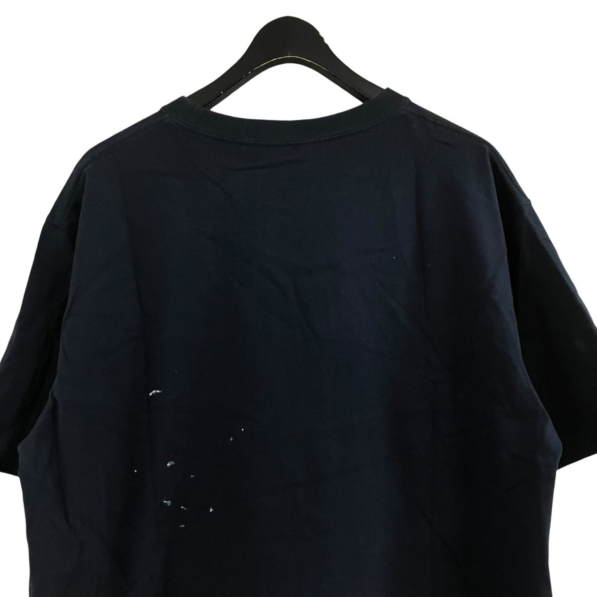【入手困難・美品】ディオール☆オブリーク Tシャツ パイル生地 L ブラック DIOR(ディオール) 半袖Tシャツ 283J685B0554 ネイビー サイズ L