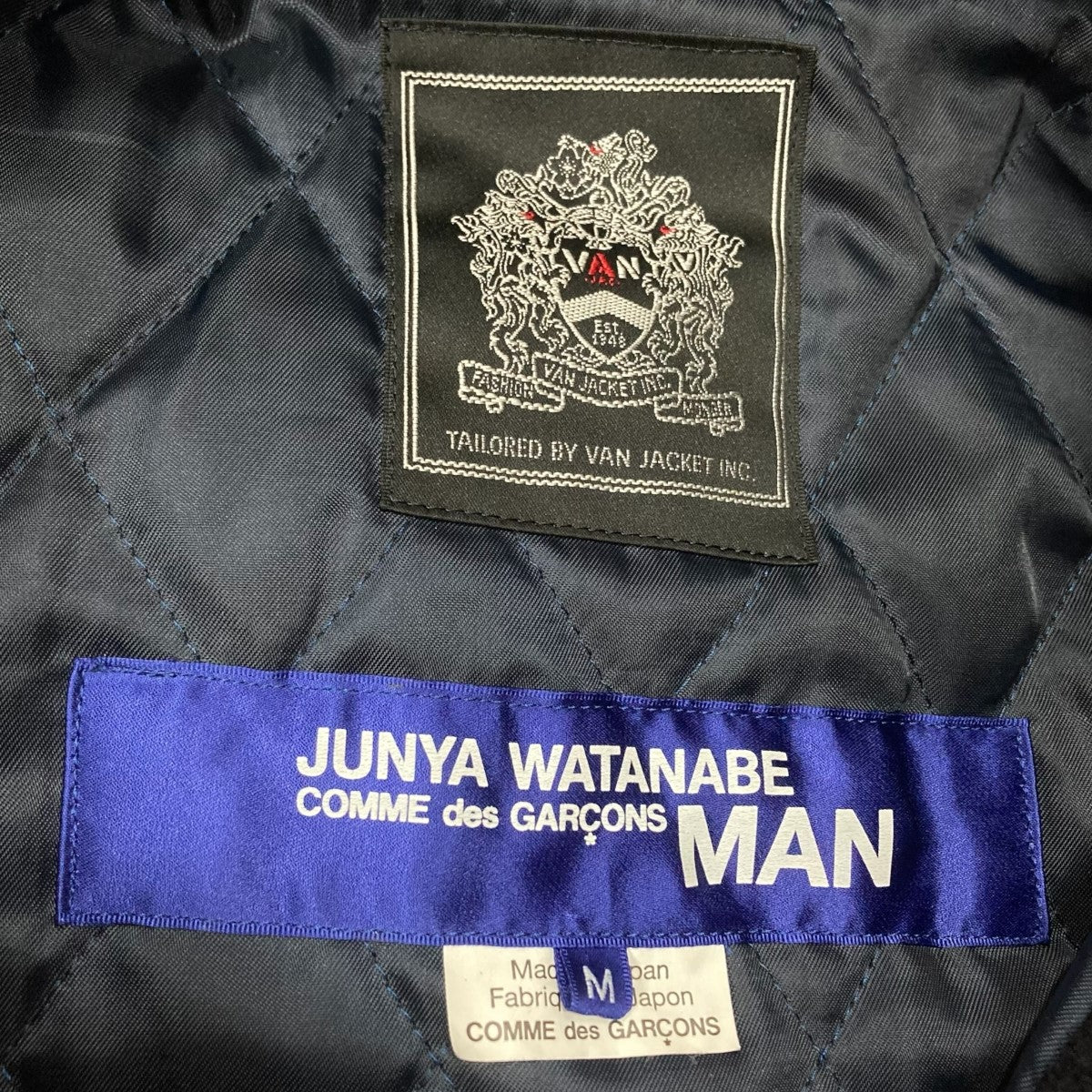 JUNYA WATANABE CDG×VAN JAC 17AWスタジャンWT-J106 古着・中古-7枚目のアイテム画像