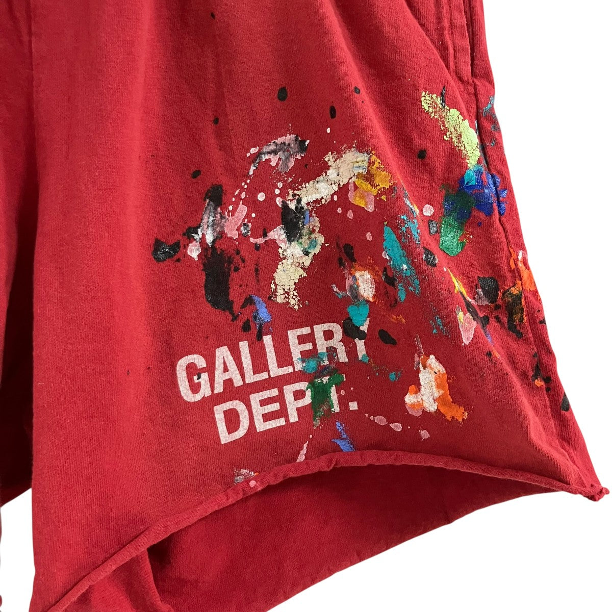 GALLERY DEPT ペイントハーフパンツ 古着・中古-2枚目のアイテム画像