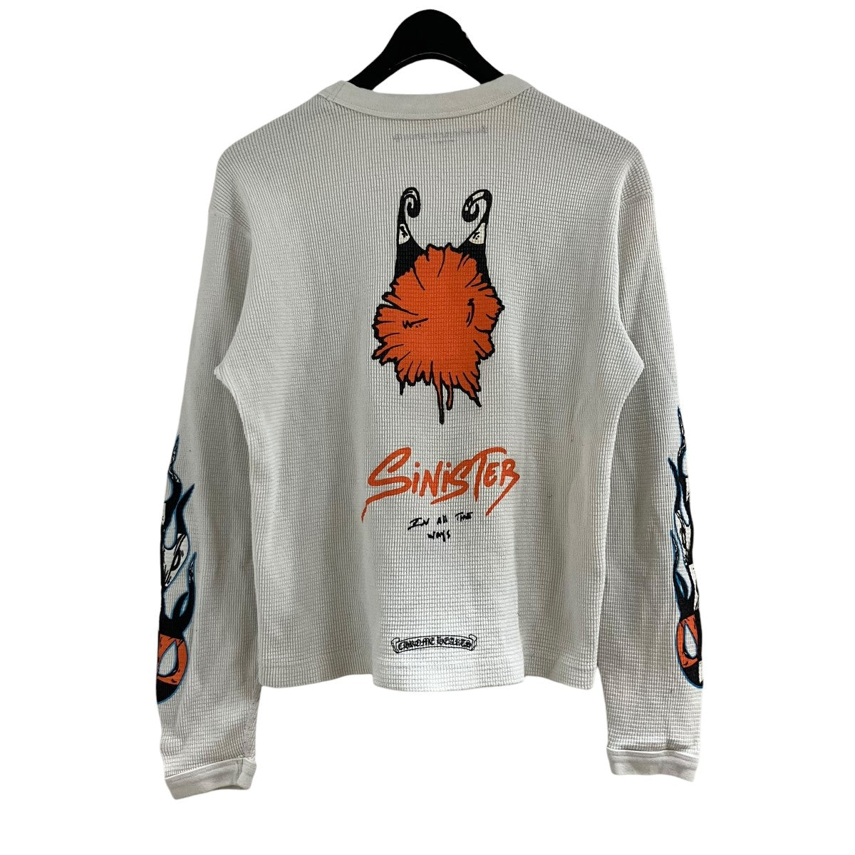 CHROME HEARTS×MATTY BOY サーマルプリントロングカットソー ホワイト