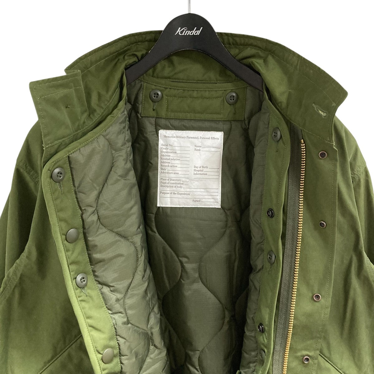 THE SHINZONE(ザシンゾーン) 3WAYオーバーサイズ フィールドパーカー