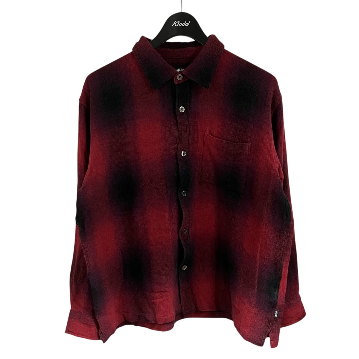 stussy チェックシャツ 古着・中古-1枚目のアイテム画像